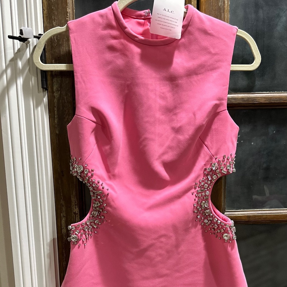 A. L. C. Skye dress Grapefruit